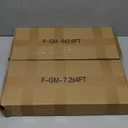 Wokceer Wedding Arch Backdrop Stand and Cover Set of 2 Metal Arch Stand with Arch Cover White 7.2FT, 6FT for Birthday Party Wedding Ceremony Bridal Baby Shower Event Decor, White