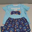 PATPAT Boys Pajamas Sets Summer 2 Piece Loungewear Loose Short Sleeve Tops and Pants PJs Soft Sleepwear 5-12 Years