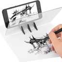 Portable Optical Drawing Board,Tracing Drawing Sketching Tool Stencil Board Copy Pad Mirror Reflection Projector Drawing Panel,Tracing Board Painting Artifact for Beginners and Kids