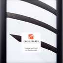 Craig Frames 1WB3BK 11 by 16-Inch Picture Frame, Smooth Wrap Finish, 1-Inch Wide, Black