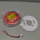 Kidde Hardwired Smoke & Carbon Monoxide Detector, 10-Year Battery Backup, Voice Alerts, Interconnectable LED Warning Light Indicators