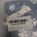Joy Daog Washable Reusable Dog Diaper Paw Print Blue Size S