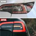 4-PIN Rear Tail Light Assembly Compatible With 2019-2024 Tesla Model Y Rear Passenger Side Brake Outer LED Tail Lamp Replaces# 1502087-00-D