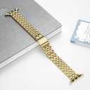Slim Stainless Bands Compatible with Apple Watch Band 38mm 40mm 41mm 42mm 44mm 45mm 46mm 49mm, Women Men Business Watch Straps Metal Link Bracelet for iWatch Series 11/10/9/8/7/6/5/4/3/2/1/Ultra/SE