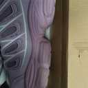Hogent Steel Toe Shoes for Women Men Wide Non Slip Work Sneakers Indestructible Shoes Lightweight Breathable Construction Sneakers Puncture Proof Ergonomic Design (Whitepurple, 35)