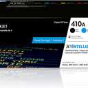 HP 410A Black, Cyan, Magenta, Yellow Toner Cartridges for HP Printers (4-pack) | Works with Color LaserJet Pro M452 Series; Color LaserJet Pro MFP M377, M477 Series | CF410AQ