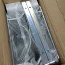 OCG 2 Tier Pull Out Cabinet Organizer (9.5" W x 21" D), Pull Out Drawers for Kitchen Cabinets, Pull Out Shelves for Base Cabinet Organization in Kitchen Bathroom Pantry, Chrome Finish