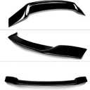 Roof & Rear Spoiler Compatible with Kia K5 2021-2024, Gloss Black R Style Duckbill High Kick Trunk Wing Lip & Roof Wing Fit for 4 Door Sedan 2021 2022 2023 2024