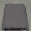 GroundBam Bed Sheets. Grounding Sheets Queen Size, Earth Grounded Fitted Bed Sheet with 10% Pure Silver Fiber + 90% Organic Cotton, for Improved Sleep & Wellness (Gray, Queen - 80"x60"x15