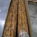 2 Pcs Bamboo Shades Outdoor Reed Roll up Blinds 60 W x 72 H Blackout Sunshade Cordless Bamboo Blinds for Home Porch, Patio & Windows Decor Shutters Sunlight Privacy Screen(Carbon Brown)