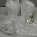 Baderke 4 Pieces Christmas Coffee Mugs 12 oz Double Walled Glass Cups Insulated Cute Espresso Clear Christmas Cup Tea Cup for Family and Friend Xmas Gift Table Centerpieces Decor (Basic)