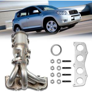 CatalyticConverter Kit Compatible with 2006-2008 Toyota RAV4, 2008-2015 Scion xB 2.4L (EPA Compliant)