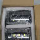 For Ford F-150 Fog Light - DOT Approved Super Bright LED Fog Lights Replacement for Ford F150 2015-2020,2017-2019 Ford F250 Super Duty Fog Lights Waterproof Rectangular (Light Color:White)