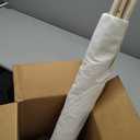 6 Pack Teepee Tent for Kids [Thickened] with Light String and Inflatable Airbed, Slumber Party Tents, Sleepover Tents Party for Girls Boys Indoor Outdoor (White)