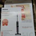 IMAGIC M3 Combo Wet Dry Vacuum Cleaner, 4-in-1 Cordless Vacuum Mop Combo for Multi-Surface, Lightweight & Handheld Vacuum Mop All in One with Edge Cleaning, Self-Cleaning & Hot Air Drying, Grey