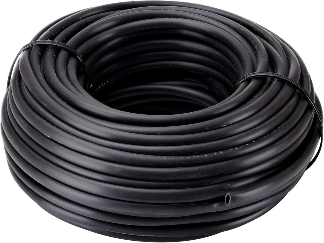 Raindrip 016010VT Vinyl Tubing, Black (100 Ft)