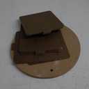 Bat System for Potters Wheel, 12 Round Outer Bat with Set of Six 7 Square Inner Bats, Bat Adapter with Removable Inserts for Throwing Pottery, for Potters and Clay Artists (6)