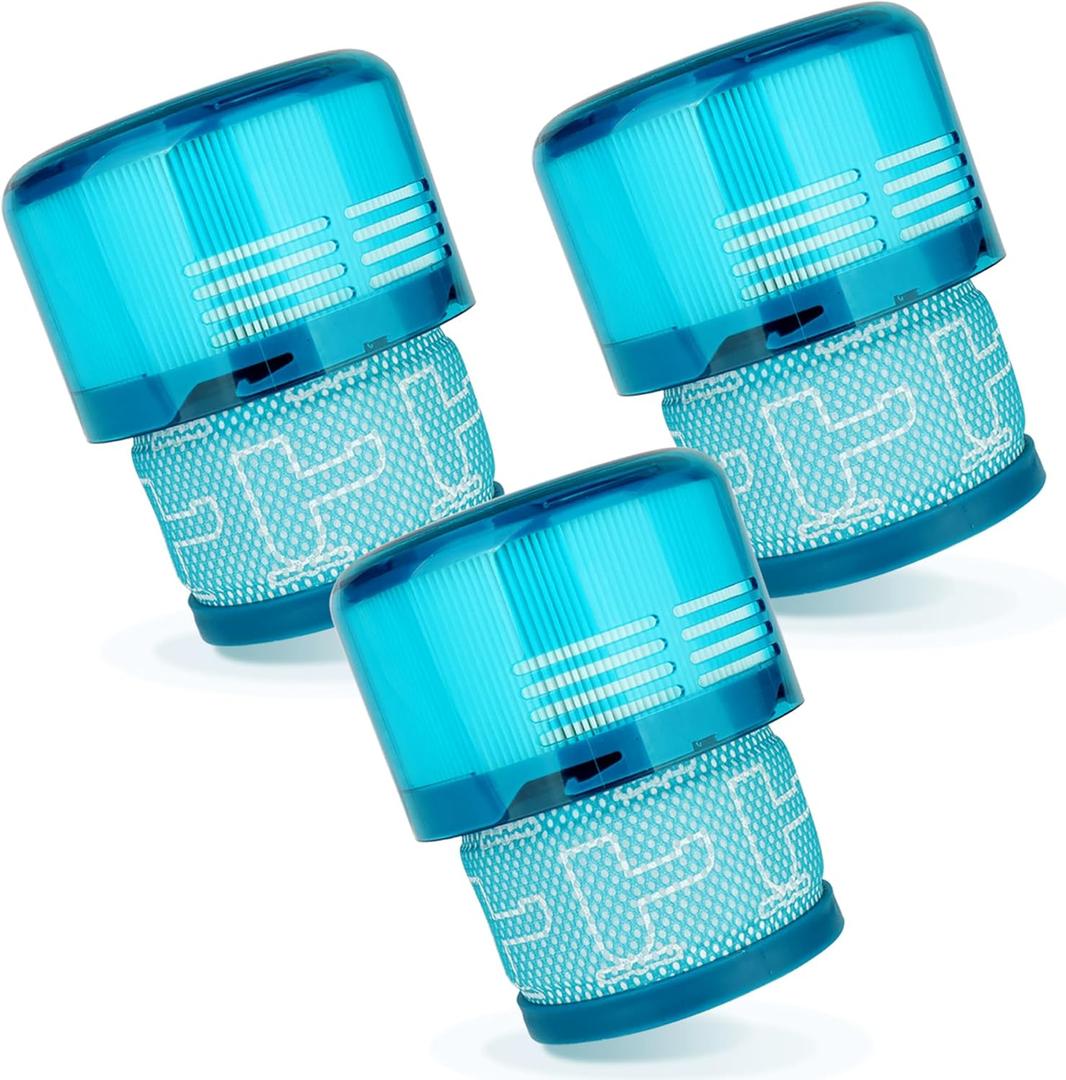 Filter Replacement for Dyson V15 V11,3 Pack Filters Compatible with Dyson V15,V15s Detect/Submarine,V11 Torque Drive/Origin/Animal/Extra/Complete Cordless Vacuum Filters Replacements Parts