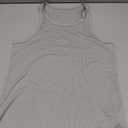 COZYEASE Men's Summer Tank Top Scoop Neck Workout Gym Muscle Tank T-Shirt Sleeveless Undershirt Plain Grey Small