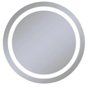 Robern YM0030CIFPD4 4000K Temperature Inset Pattern Vitality 30" Circle Lighted Mirror