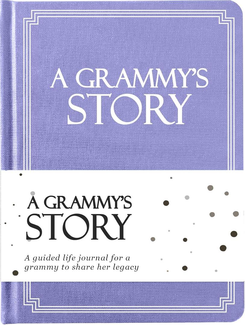 Grammy's Life Story Journal (Hardcover): A Meaningful Keepsake for Grammy to Share Her Journey & Memories, Book Includes 250+ Prompt Questions, Sentimental Gift for Mother's Day, Birthday, Christmas