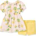 Burt's Bees Baby Baby Girls' Top Tunic 100% Organic Cotton (3 Toddler, Dawn), 