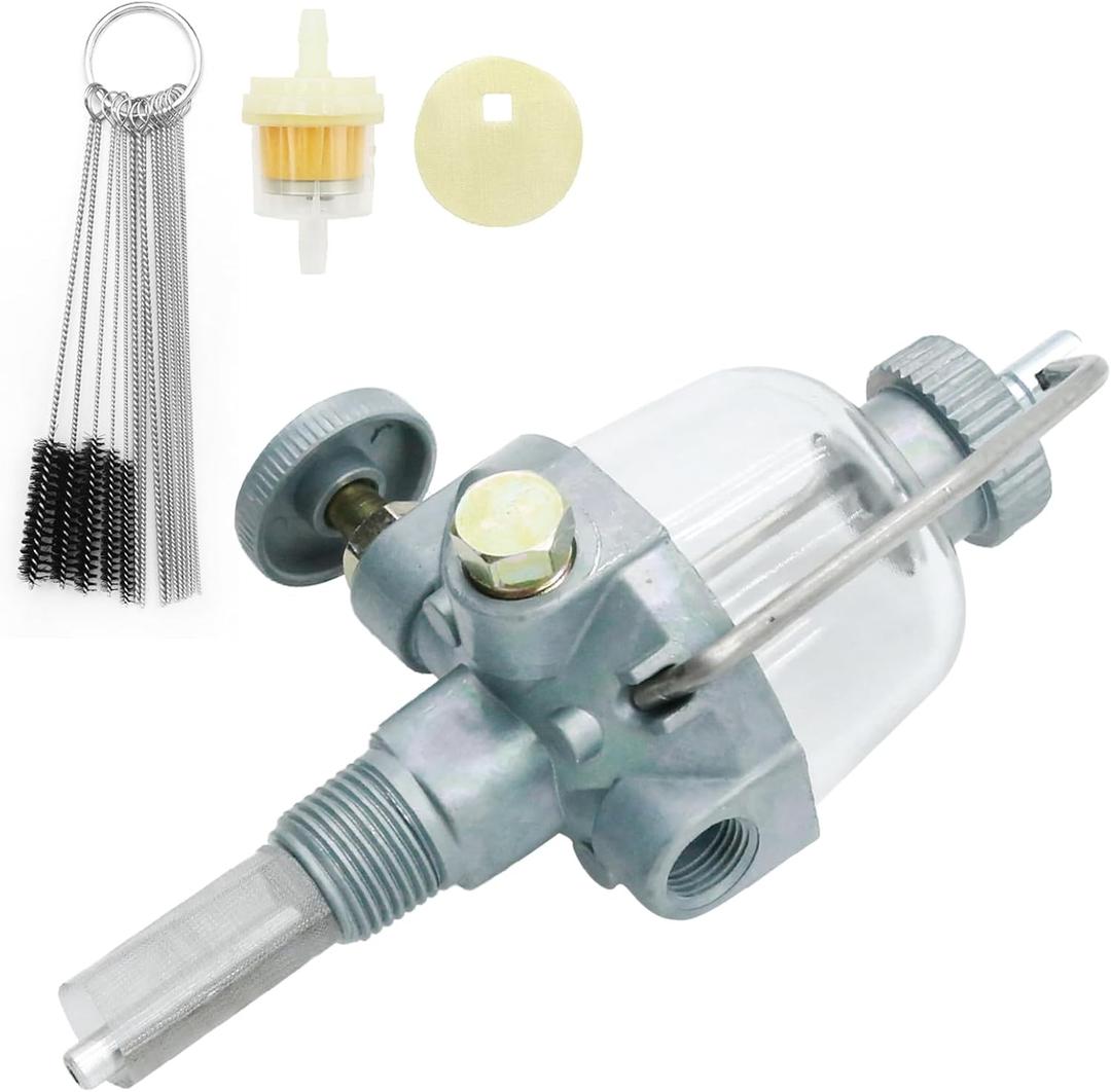 2NAA9155B Fuel Sediment Bowl Assembly, Replacement for 8N 9N 2N NAA Tractor, Replacement for Massey Ferguson TE20 TO20 TO30 TO35 Models, Replaces NAA9155B 180141M91