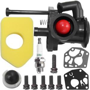 795477 Carburetor Replacement for 795469 795469 794147 498809 497619 790206 790218 699660 794161 498811 with 698369 Air Filter and Spring