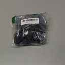 16PCS Extra Small Chair Leg Floor Protectors, Chair Leg Protector for Hardwood Floors, Metal Bar Stool Floor Protectors Chair Leg Caps, Round Felt Furniture Pads Chair Sliders(Black,Fit 0.55"-0.75")