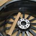 20Inch 20"x9.5" Rear Multispoke Premium Aluminum Alloy Wheel Rim Fits for Mercedes Benz S500 S550, Bolt Pattern-5x112mm, Offset-43mm, Hub Bore-66.6mm