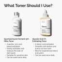 The Ordinary Glycolic Acid 7% Exfoliating Toner, Brightening and Smoothing Daily Toner for More Even-Looking Skin Tone (8.11 Fl Oz (Pack of 1))