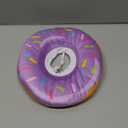 Cat Cone Collar Soft, Cat Recovery Collar for Wound Healing Cute Donut Adjustable Kitten Cones to Stop Licking Comfortable Lightweight Neck Elizabethan Collars for Kittens After Surgery M