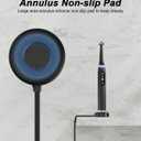 WUKUR Magnetic Charger Replacement for Oral-B iO Series 7/8/9/10 Electric Toothbrush, Magnetic Charging Base Compatible with Oral-B Electric Toothbrush iO Series (Black)