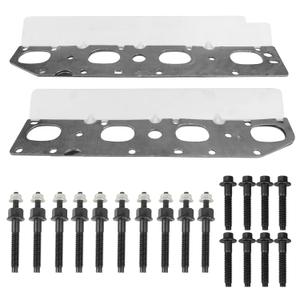 Exhaust Manifold Gasket and Bolt/Strud Set Compatible with Chrysler Dodge Ram 2009-2020 5.7L V8 Engines - Complete Set for Both Left and Right Sides