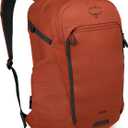Osprey Axis Laptop Backpack  Sleek Everyday Pack with Laptop Sleeve, Water Bottle Pockets & Compression Straps (Firestarter Orange)