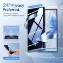 WSKEN 4 Pack Front Privacy Screen Protector for Samsung Galaxy Z Fold 7 - [24 Anti Spy] [Auto Dust Remove] [Zero Bubble] Top 9H+ Tempered Glass 12X Shatterproof Case Friendly, Easy Installation