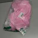 PRETTYGARDEN Women's Spring Fall 2 Piece Sweater Set Rib Knit Long Sleeve Crop Top Maxi Bodycon Skirt Casual Winter Outfits (Medium, Pink)