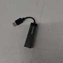 Amazon Basics USB 3.0 to 10/100/1000 Gigabit Ethernet Internet Adapter, Black
