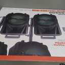 QFX PBX-800TWS 8-Inch TWS Bluetooth Stereo PA System with 2 8" Speakers, 2 Microphones, 2 Stands, and a Remote Control