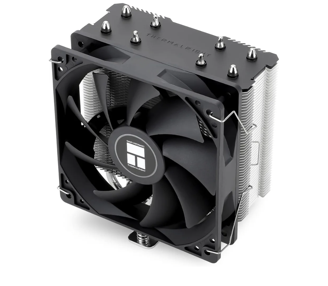 Thermalright Assassin X120 Refined SE CPU Air Cooler, 4 Heat Pipes, TL-C12C PWM Fan, Aluminium Heatsink Cover, AGHP Technology, for AMD AM4/AM5/Intel LGA 1150/1151/1155/1200/1700/1851(AX120 R SE)