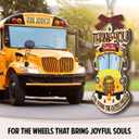 2 x School Bus Christmas Ornament 2025 - Bus Drivers Appreciation Gifts, Thank You Gift for School Driver Men Women, Unique Christmas Decorations for Tree Decor