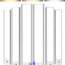 Under Cabinet Lighting, 12inch Rechargeable Motion Sensor Light Indoor, 2400mAh Battery Operated Closet Lights, with Dimmable & 3 Color Temps, Wireless Under Counter Lights for Kitchen,Stairs(6Pack)