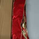 Utehilly 2pcs Large Christmas Bows Velvet Red Bows Holiday Red Christmas Bows Decorations for Wreath Velvet Bows Decor for Christmas Tree Topper, Front Door, Outdoor(24 * 16 inch)