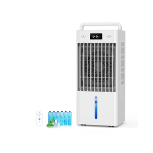 Portable Windowless Air Conditioners, 3-IN-1 Swamp Cooler, Evaporative Air Cooler, 6 Speeds & 3 Modes, 3-Gal Water Tank for Cooling, 20 FT/S Remote Control, Portable Air Cooler for Indoors