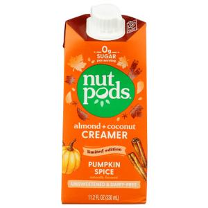 2 x Nutpods Dairy Free Pumpkin Spice Creamer, 11.2 FZ