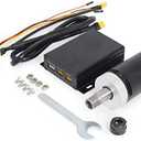 CNCTOPBAOS 24V DC Brushless Spindle Motor 12000rpm ER11,Upgraded Spindle for 3018-PRO,with PWM Speed Controller Driver Board with Cable,for CNC Router Engraving Milling Lathe Machine, No Nails And Wrenches