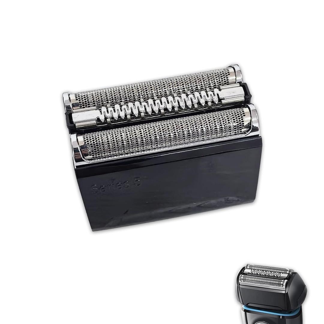 52B Replacement Head Compatible With Series 5, 52B Wet and Dry Replacement Foil and Cutter for Braun Electric Shaver S5, 5020, 5020S, 5030, 5030S, 5035, 5035S, 5040, 5040S, 5050