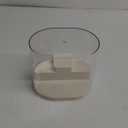 Transparent Doll Display Box, Stackable Doll Blind Box Size 6.3 '' x7.28 '' x5.5 '', Doll Display Stand for Pop Mart Lego Collectibles Action, Dust-Proof, All-Round Display of Dolls Lego (Step)