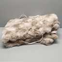 Electric Heated Blanket for Girls & Women, Soft & Luxurious, Faux Rabbit Fur Heating Throw Blankets, 6 Heat Settings, Overheat Protection, Quick Heating, Memory Function, Gift-Ready Design, 50"x60" (Tie-dyed Light Taupe)