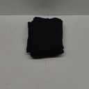 Hanes Men's Cotton, Moisture-Wicking Crew Tee Undershirts, Multi-Packs  (X-Large, Black - 7 Pack)